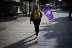 Frauenstreik in Wil. (Bild: Benjamin Manser)