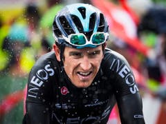 Geraint Thomas - im Bild an der Tour de Romandie diesen Frühling - ist der Star und der Favorit an der Tour de Suisse (Bild: KEYSTONE/JEAN-CHRISTOPHE BOTT)
