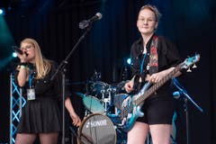Frauenpower gab es bereits mit den Toggenburgerinnen von Pickaback. (Bild: Sascha Erni)
