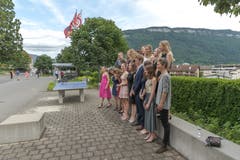 Impressionen von der Maturafeier im Kollegi in Stans.