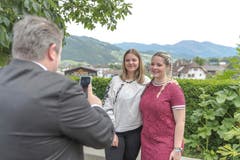 Impressionen von der Maturafeier im Kollegi in Stans.