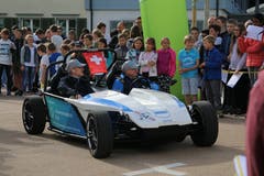Der e-rod hat laut den Fahrern ein Fahrgefühl wie ein Go-Kart.