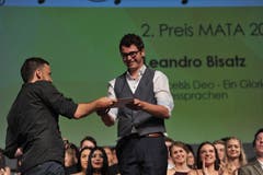 Leandro Bisatz gewann bei den Maturarbeiten den 2. Preis. (Bild: Urs Hanhart, Altdorf, 19. Juni 2019)
