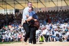 Die beiden Top-Athleten aus der Innerschweiz in Aktion. (Bild: Eveline Beerkircher, Willisau, 2. Juni 2019)