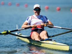 Jeannine Gmelin muss sich an der Heim-EM in Luzern mit Silber begnügen (Bild: KEYSTONE/PETER SCHNEIDER)