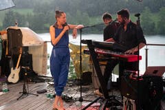 Doch der Regen wurde stärker. (Bild: Harald Bader, Ebikon, 19. Juni 2019)