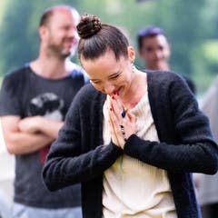 Das Konzert wird wiederholt, die Tickets bleiben gültig. Steff bedankte sich: «Ich freue mich aufs Wiedersehen! Man sieht sich immer zweimal im Leben.» (Bild: Harald Bader, Ebikon, 19. Juni 2019)