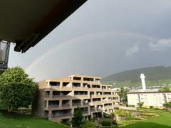 Regenbogen über Buchrain. (Bild: Ylenia Vagli, 20. Juni 2019)