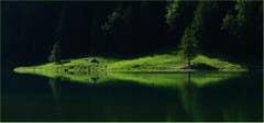 Frühmorgens am Seealpsee. (Bild: Peter Arnheiter)