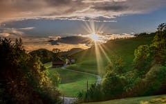 Sonnenuntergang bei Rechberg, Herisau. (Bild: Luciano Pau)