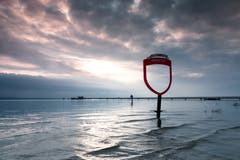 In Altnau schwappt das Wasser über ...(Bild: Gabriela Hausammann)