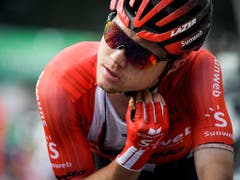 Marc Hirschi vom Team Sunweb verlor in Weinfelden 46 Sekunden auf Sieger Stefan Küng (Bild: KEYSTONE/GIAN EHRENZELLER)