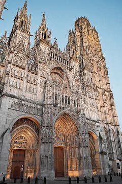Der prächtige Dom von Rouen.