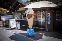 Kreuzlingen TG - Hitze im Thurgau: Impressionen aus dem Seeburgpark in Kreuzlingen.