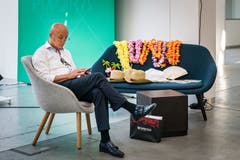 Zwischendurch muss auch Zeit für eine Pause sein. (Bild: Christian H. Hildebrand, Zug, 28. Juni 2019)