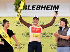Eindrückliche Parforce-Leistung: An der Tour de Suisse trug Claudio Imhof bis drei Etappen vor Schluss das Bergpreis-Trikot, wenige Tage später trumpfte er in Minsk an den Europa-Spielen mit zwei Bronzemedaillen auf der Bahn auf (Bild: KEYSTONE/GIAN EHRENZELLER)
