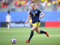 Stina Blackstenius erzielte das Siegtor für Schweden gegen Deutschland (Bild: KEYSTONE/AP/DAVID VINCENT)