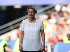 Martina Voss-Tecklenburg, bis vor einem Jahr noch Schweizer Nationaltrainerin, verpasste mit Olympiasieger Deutschland mit dem Viertelfinal-Out auch die erneute Olympiaqualifikation (Bild: KEYSTONE/AP/DAVID VINCENT)