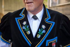 Beim Auftritt des Jodlerklubs Heimelig aus Baar. (Bild: Dominik Wunderli, Horw, 29. Juni 2019)