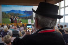 Impressionen vom Jodlerfest. (Bild: Dominik Wunderli, Horw, 29. Juni 2019)