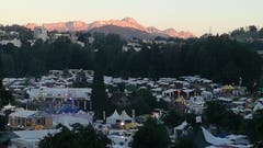 Freitag Abend am Openair St. Gallen. (Bild: Patrizia Hemmer)