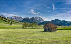Der Säntis aus einer anderen Perspektive, aufgenommen in Appenzell. (Bild: Luciano Pau)