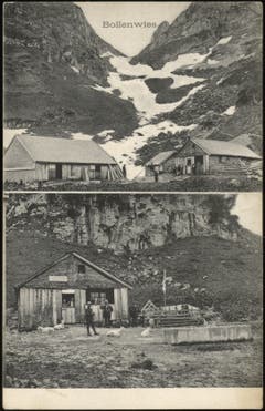 Die Alp Bollenwees, ohne Jahr. (Bild: Landesarchiv AI)