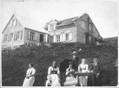 Das Berggasthaus Ebenalp in früheren Zeiten. (Bild: Landesarchiv AI)
