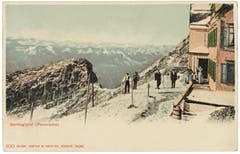 Das Berggasthaus Alter Säntis. (Bild: Landesarchiv AI)