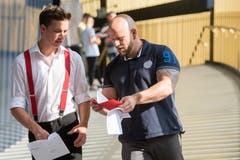 Impressionen der Abschlussfeier der Gebäudetechniker. (Bild: Boris Bürgisser, Swissporarena Luzern, 4. Juli 2019)