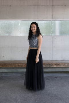 Célia Baumann (Bild: Matthias Jurt, Berufsbildungszentrum Goldau, 5. Juli 2019)