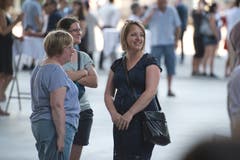 Abschlussfeier der Berufe Gewerbe, Industrie und Gesundheitswesen in der Bossard Arena. (Bild: Maria Schmid, Zug, 5. Juli 2019)