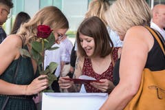 Impressionen der Abschlussfeier der Detailhandelsberufe. (Bild: Dominik Wunderli, KKL Luzern, 4. Juli 2019)