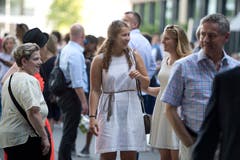 Abschlussfeier der Berufe Gewerbe, Industrie und Gesundheitswesen in der Bossard Arena. (Bild: Maria Schmid, Zug, 5. Juli 2019)