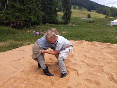 Auch bei den Kleinsten der Jungwacht Altdorf ging es «ruuch» zu und her. (Lagerbild: Ftan, 9. Juli 2019)
