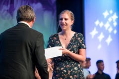 Impressionen der Lehrabschlussfeier in Sarnen. (Bild: Manuela Jans-Koch, Sarnen, 5. Juli 2019)