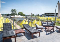 Die «White Mansion» wird für 12'800 Franken à 8 Personen verkauft. (Bild: Andrea Stalder)
