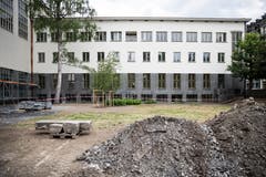 Das reformierte Kirchenzentrum der Lukaskirche wird umfassend saniert. (Bild: Manuela Jans-Koch, Luzern, 11. Juli 2019)