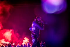 Travis Scott begeistert am Open Air Frauenfeld das Publikum. (Bild: Andrea Stalder)