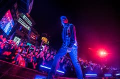 Travis Scott begeistert am Open Air Frauenfeld das Publikum. (Bild: Andrea Stalder)