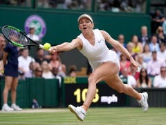 Simona Halep feierte dank ihrer starken Defensive den grössten Erfolg ihrer Karriere (Bild: KEYSTONE/EPA/NIC BOTHMA)