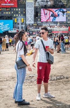 Frauenfeld TG - Openair Frauenfeld 2019. Impressionen vom Samstag.
