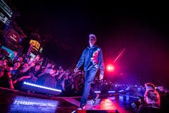 Travis Scott begeistert am Open Air Frauenfeld das Publikum. (Bild: Andrea Stalder)