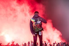 Travis Scott begeistert am Open Air Frauenfeld das Publikum. (Bild: Andrea Stalder)