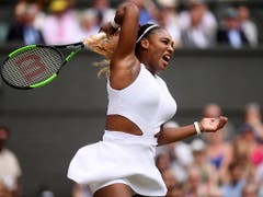 Serena Williams muss weiter auf ihren 24. Grand-Slam-Titel warten (Bild: KEYSTONE/EPA Getty Images Europe POOL/LAURENCE GRIFFITHS / POOL)