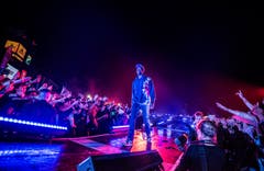 Travis Scott begeistert am Open Air Frauenfeld das Publikum. (Bild: Andrea Stalder)