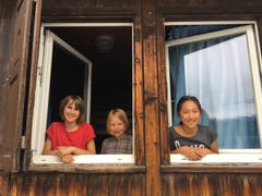 Im Lagerhaus des Sommerlagers Stadt Kriens. (Lagerbild: 11. Juli 2019)