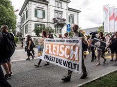 Bilder vom grenzüberschreitenden Animal Pride Day Kreuzlingen-Konstanz. (Bild: Hanspeter Schiess)