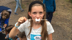 Mmmmmh, Marshmellows! (Lagerbild: Sommerlager Stadt Kriens, 12. Juli 2019)