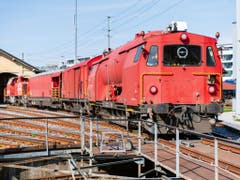 Diesen Lösch- und Rettungszug gibt es im neuen SBB-Onlineshop für ausrangiertes Material ab einer Million Franken zu kaufen. (Bild: www.sbbresale.ch)